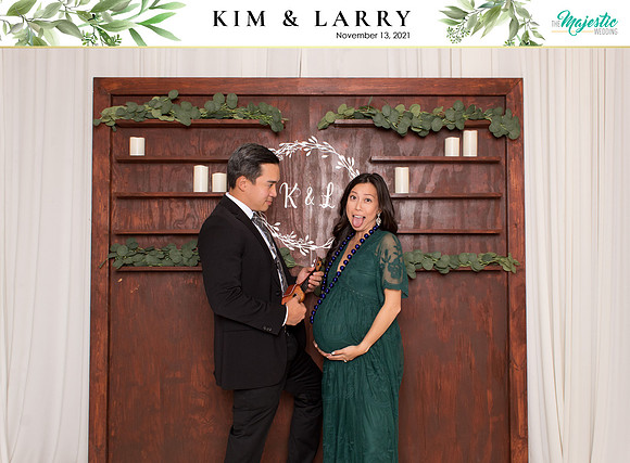 60073 - Kim + Larry Wedding Photobooth 2021