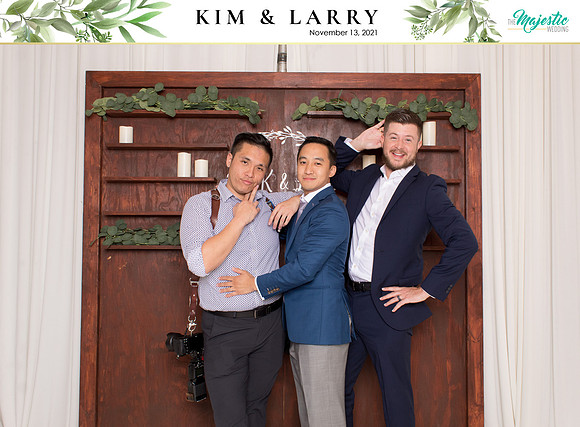 60267 - Kim + Larry Wedding Photobooth 2021