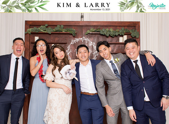 60224 - Kim + Larry Wedding Photobooth 2021