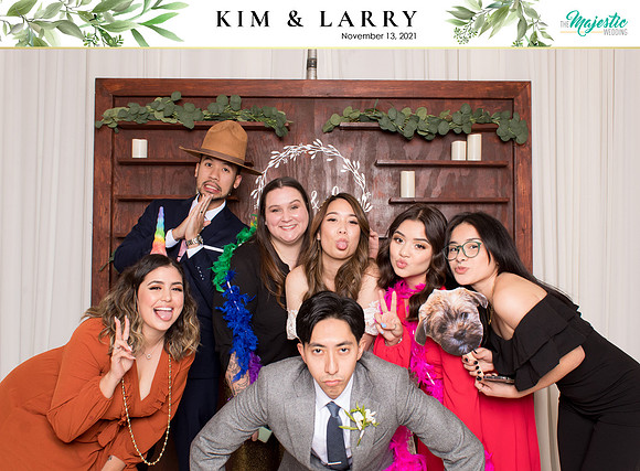 60216 - Kim + Larry Wedding Photobooth 2021