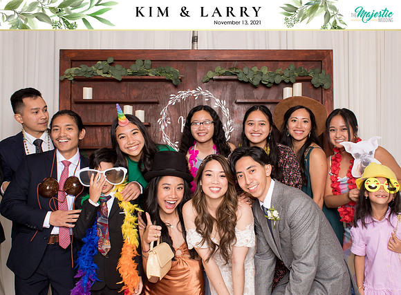 60178 - Kim + Larry Wedding Photobooth 2021