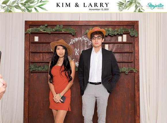 60095 - Kim + Larry Wedding Photobooth 2021