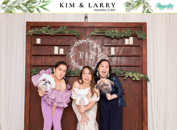 60242 - Kim + Larry Wedding Photobooth 2021
