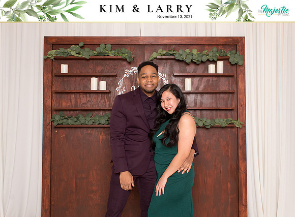 60068 - Kim + Larry Wedding Photobooth 2021
