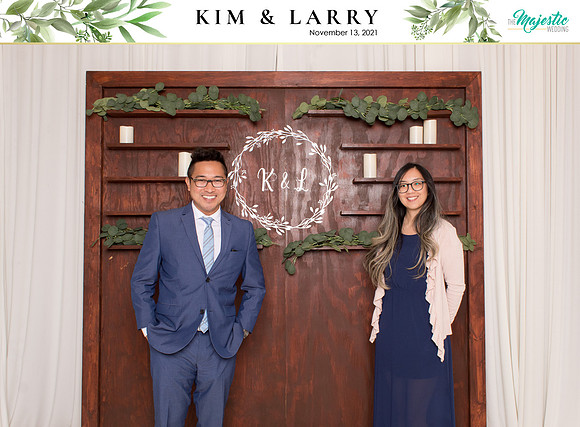 60112 - Kim + Larry Wedding Photobooth 2021