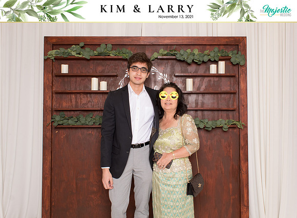 60097 - Kim + Larry Wedding Photobooth 2021