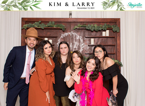 60219 - Kim + Larry Wedding Photobooth 2021