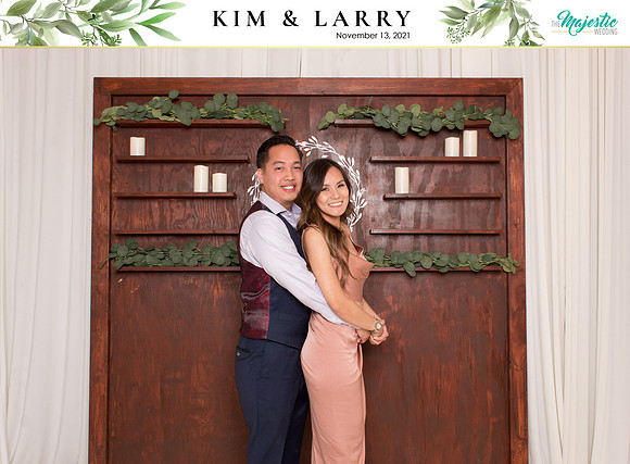 60054 - Kim + Larry Wedding Photobooth 2021