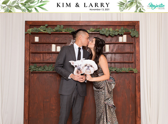 60111 - Kim + Larry Wedding Photobooth 2021