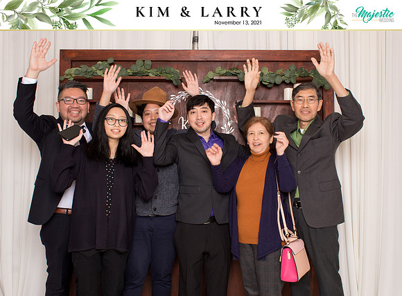 60201 - Kim + Larry Wedding Photobooth 2021