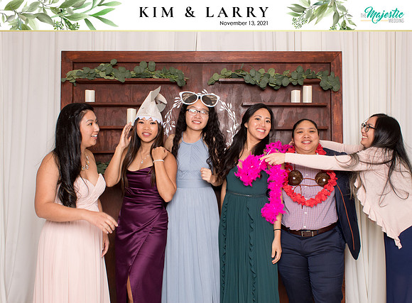 60019 - Kim + Larry Wedding Photobooth 2021