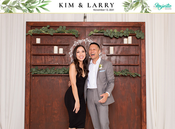 60192 - Kim + Larry Wedding Photobooth 2021