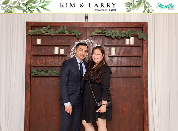 60277 - Kim + Larry Wedding Photobooth 2021