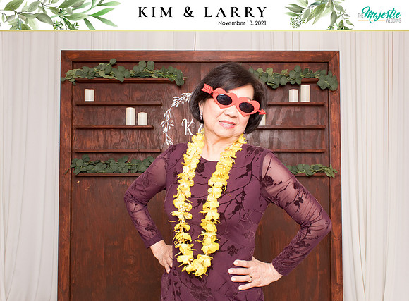 60042 - Kim + Larry Wedding Photobooth 2021