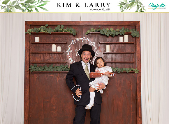 60022 - Kim + Larry Wedding Photobooth 2021
