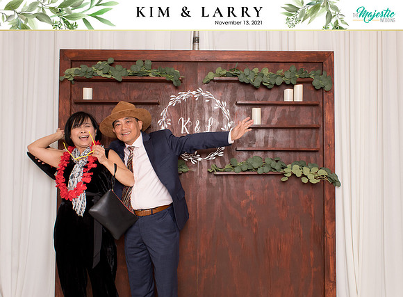 60252 - Kim + Larry Wedding Photobooth 2021