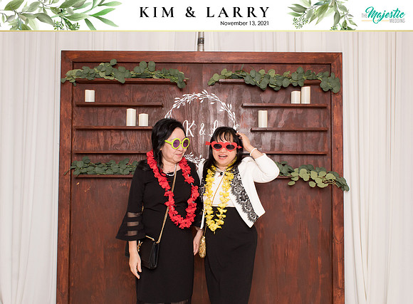 60246 - Kim + Larry Wedding Photobooth 2021