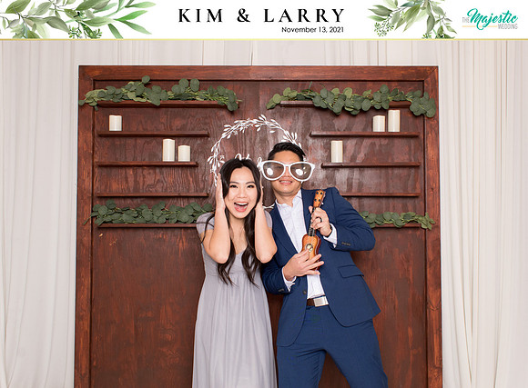 60030 - Kim + Larry Wedding Photobooth 2021