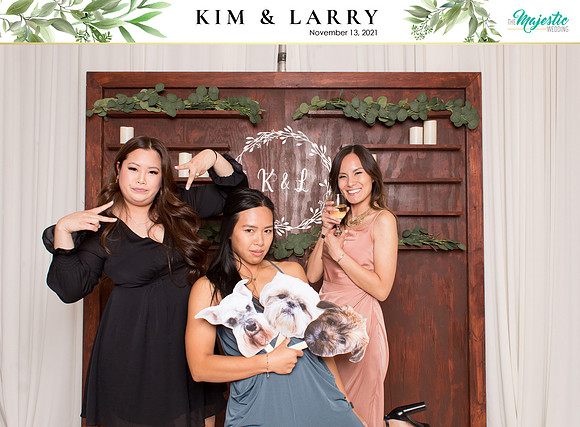60158 - Kim + Larry Wedding Photobooth 2021