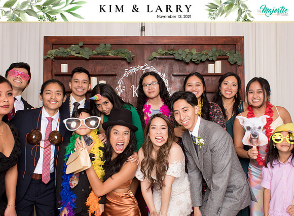60179 - Kim + Larry Wedding Photobooth 2021