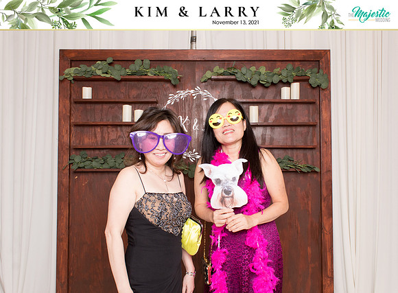 60171 - Kim + Larry Wedding Photobooth 2021