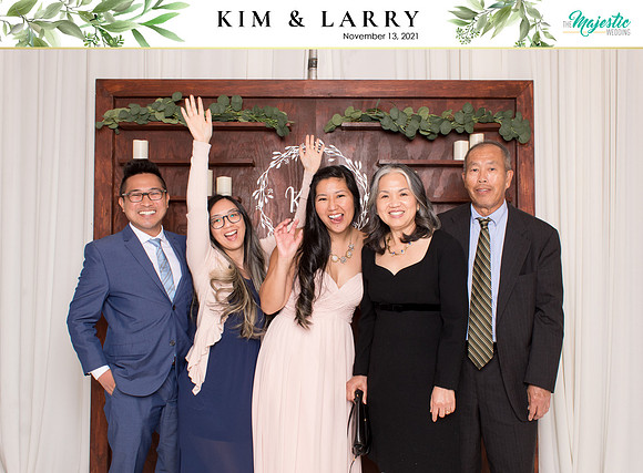 60186 - Kim + Larry Wedding Photobooth 2021
