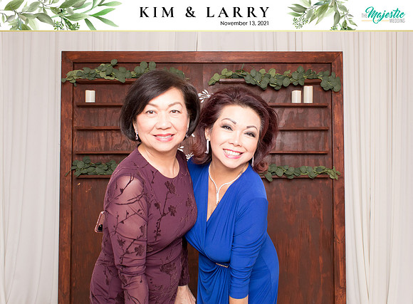 60037 - Kim + Larry Wedding Photobooth 2021