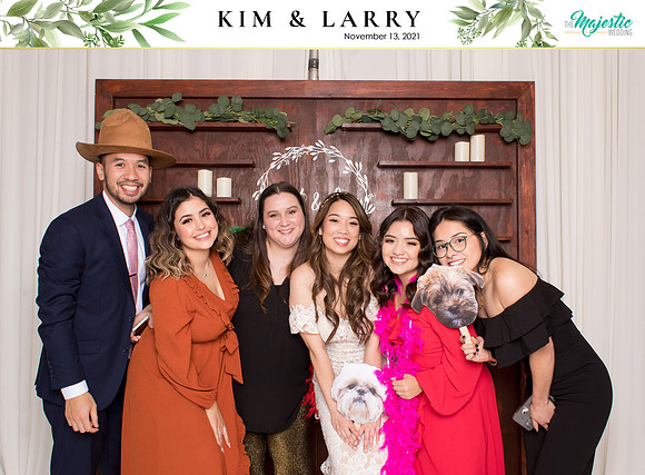60217 - Kim + Larry Wedding Photobooth 2021