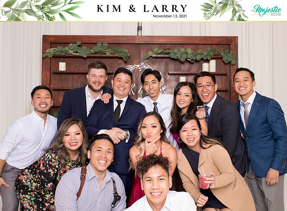 60263 - Kim + Larry Wedding Photobooth 2021