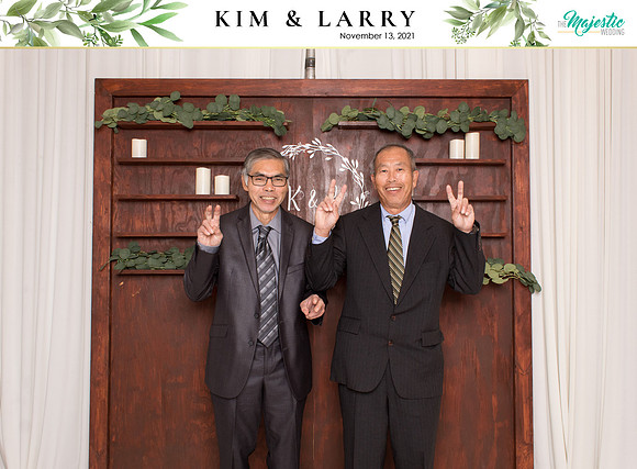 60209 - Kim + Larry Wedding Photobooth 2021