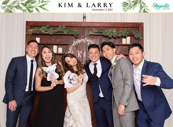 60222 - Kim + Larry Wedding Photobooth 2021