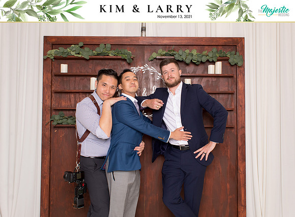 60266 - Kim + Larry Wedding Photobooth 2021