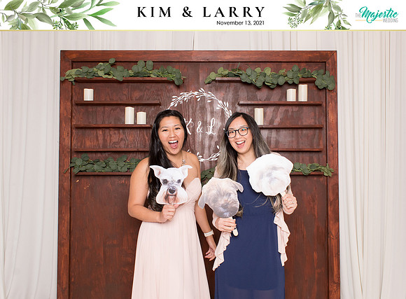 60011 - Kim + Larry Wedding Photobooth 2021