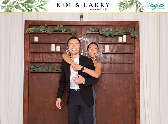 60272 - Kim + Larry Wedding Photobooth 2021