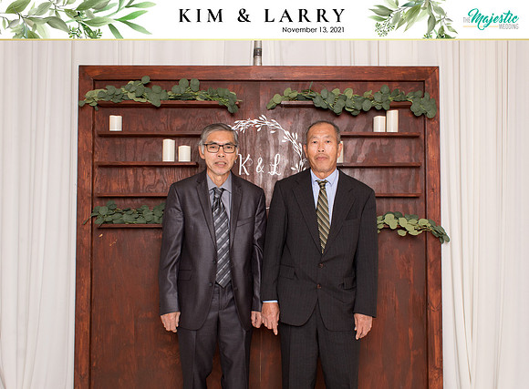 60208 - Kim + Larry Wedding Photobooth 2021