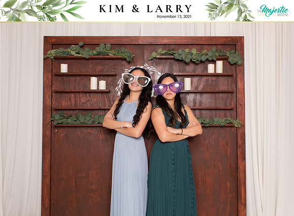 60015 - Kim + Larry Wedding Photobooth 2021