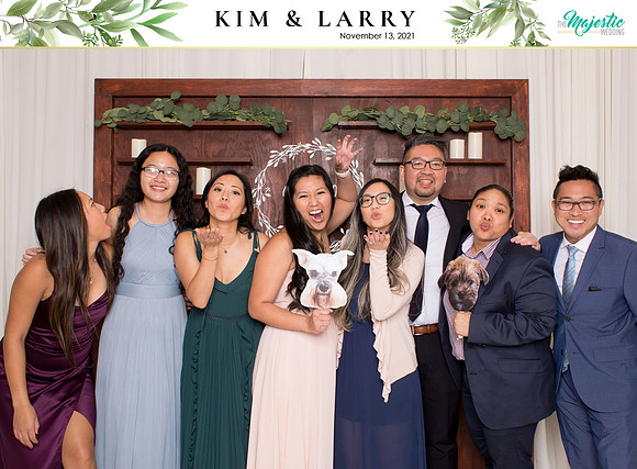 60014 - Kim + Larry Wedding Photobooth 2021