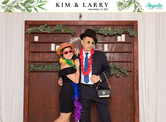 60144 - Kim + Larry Wedding Photobooth 2021
