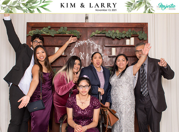 60288 - Kim + Larry Wedding Photobooth 2021
