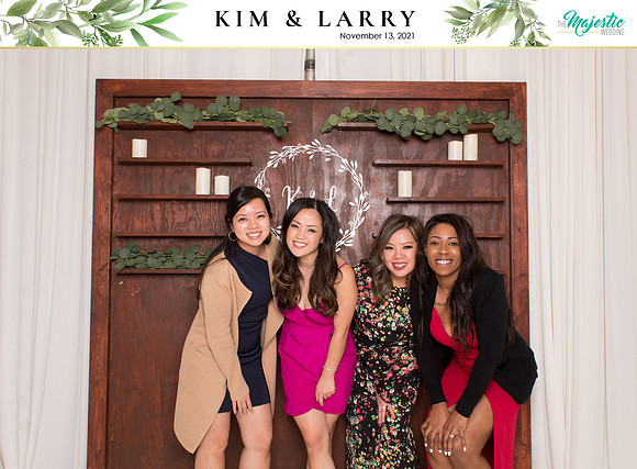 60270 - Kim + Larry Wedding Photobooth 2021