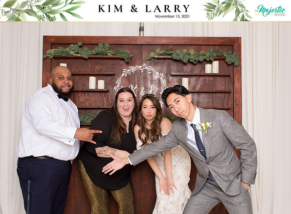 60230 - Kim + Larry Wedding Photobooth 2021