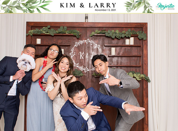 60225 - Kim + Larry Wedding Photobooth 2021