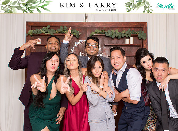 60281 - Kim + Larry Wedding Photobooth 2021