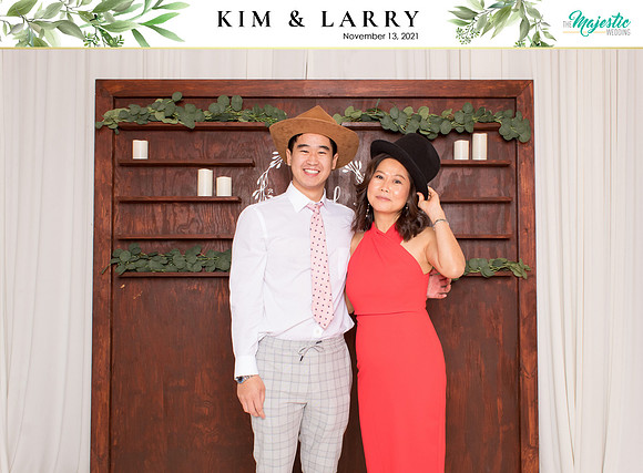 60081 - Kim + Larry Wedding Photobooth 2021