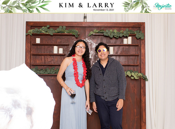 60228 - Kim + Larry Wedding Photobooth 2021