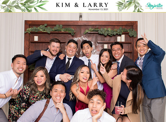 60264 - Kim + Larry Wedding Photobooth 2021