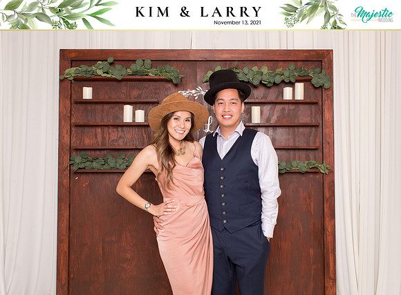 60051 - Kim + Larry Wedding Photobooth 2021