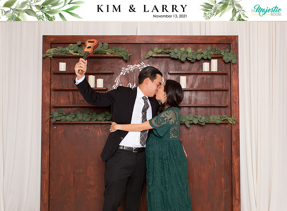 60075 - Kim + Larry Wedding Photobooth 2021