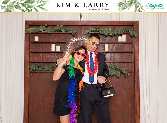 60143 - Kim + Larry Wedding Photobooth 2021