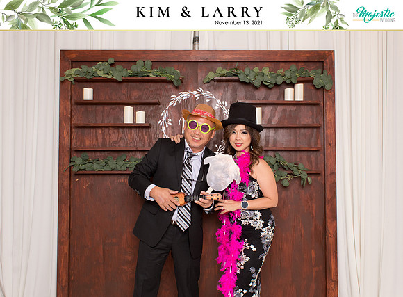60150 - Kim + Larry Wedding Photobooth 2021